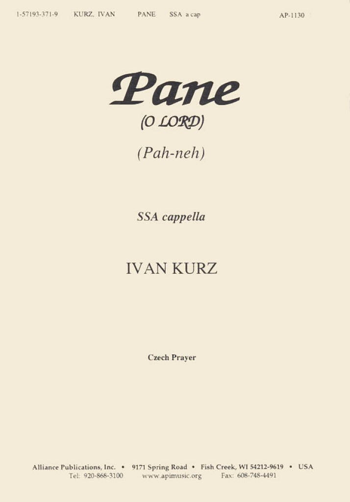 Pane/O Lord